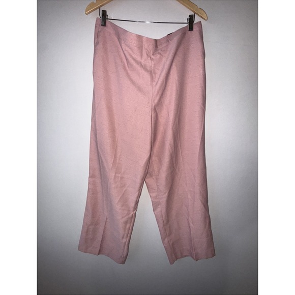 Alfred Dunner Pants - ALFRED DUNNER Women's‎ Pink Pull-on Dress Pants Sz 16 Back Elastic Pockets NWT